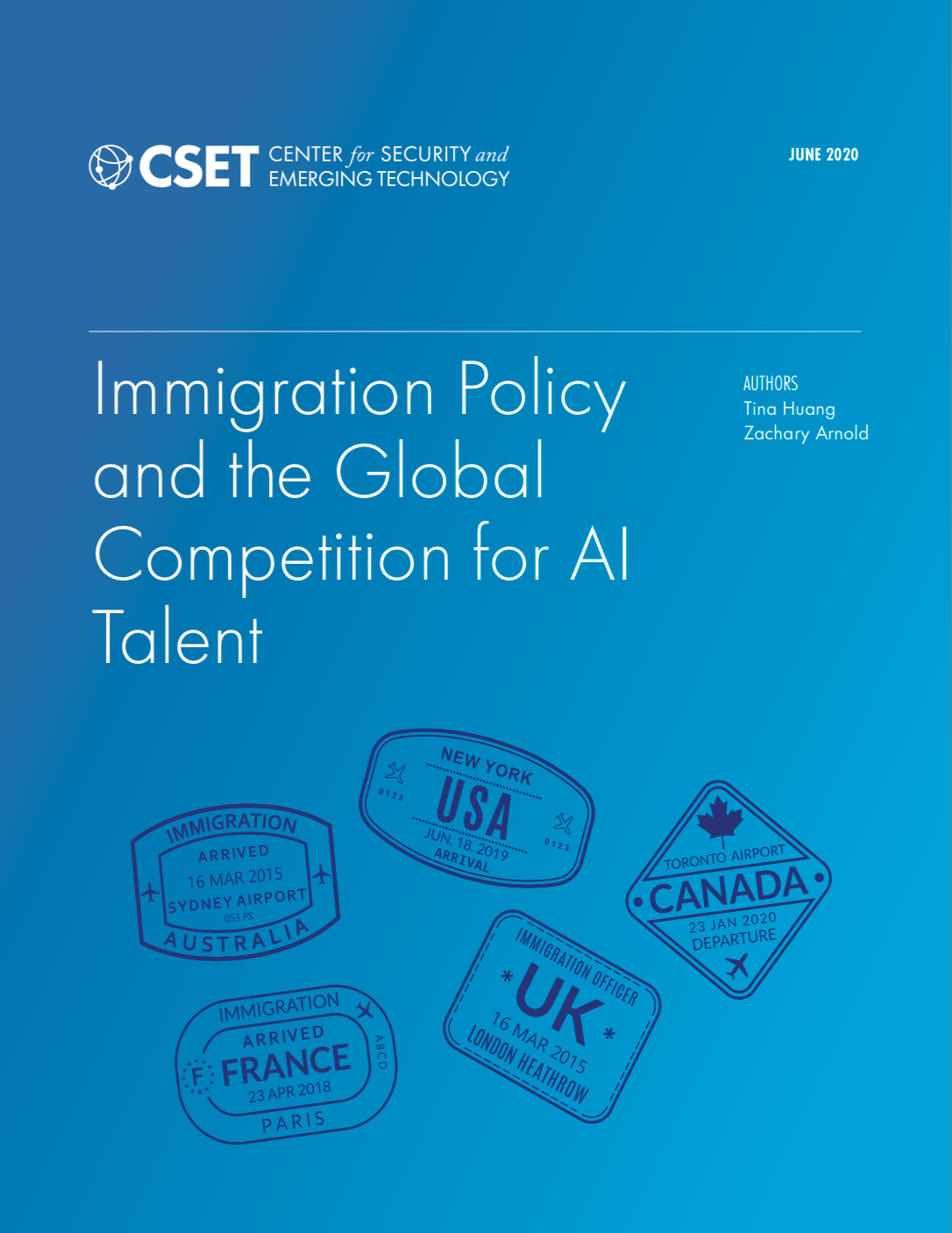 Immigration Policy Report Cover